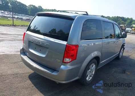 2019 Dodge Grand Caravan Sxt из США, поврежденный, VIN 2C4RDGCGXKR773158